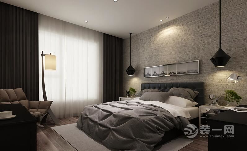 现代时尚简约风格卧室装修效果图 现代时尚简约风格卧室装修效果图